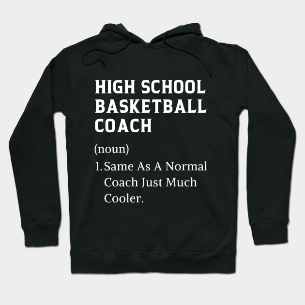 Appreciation High School Coach men or women Hoodie by Printopedy